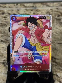 Monkey.D.Luffy (024) OP01-024 Super Rare Romance Dawn One Piece Foil NM (JP) - Image 1