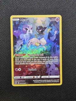 Pokemon TCG Mew Crown Zenith Galarian Gallery Holo Rare Card GG10/GG70 NM - Image 1