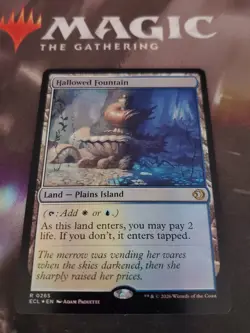 Mtg. Hallowed Fountain. Foil. Lorwyn Eclipsed. Pack Fresh - Image 1
