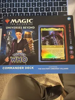 Magic the Gathering - Doctor Who Commander Deck - Masters of Evil new sealed 195166228815 - Image 1