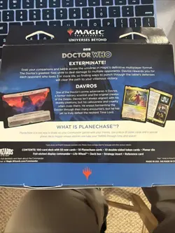 Magic the Gathering - Doctor Who Commander Deck - Masters of Evil new sealed 195166228815 - Image 2