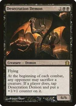 Desecration Demon [Return to Ravnica] Magic MTG - Image 1