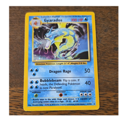 Gyarados 6/102 Base Set Unlimited Holo Rare English 1999 Mitsuhiro Arita - Image 1
