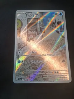 Pokemon Tcg Slowpoke 204/198 Scarlet Violet Holo - Image 1