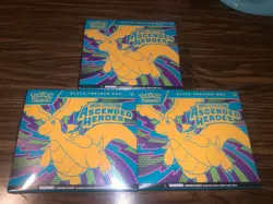 Pokemon Ascend Heroes Elite Trainer Box ETB Brand New Factory Sealed Lot Of 3 - Image 1