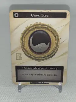 Sorcery Contested Realm: Alpha Onyx Core Non Foil - Image 1