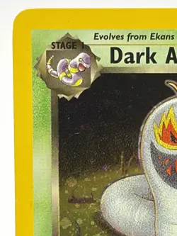 Pokemon TCG Dark Arbok 2/82 Team Rocket 1st Edition Holo Rare 60 HP English - Image 5