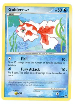 Goldeen 107/147 Supreme Victors Pokemon Card - Image 1