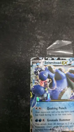 Pokemon TCG Seismitoad-EX Pokemon World Championship Decks 2015 20/111 - Image 3
