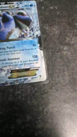 Pokemon TCG Seismitoad-EX Pokemon World Championship Decks 2015 20/111 - Image 5