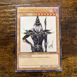 🔥YuGiOh! Dark Magician JMPS-EN003 Shonen Jump Promo Ultra Rare Holo Signed🔥 - Image 2