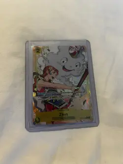 2025 One Piece Zeus Rare Alt Art Alternative #OP11-106 - Image 1