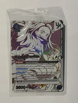 Union Arena Nezuko Kamado (Sealed) Rare Battle Promo Demon Slayer Vol 2 English - Image 1