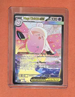 Mega Clefable Ex 119/088 Secret Rare Pokemon Card Perfect Order - Image 1