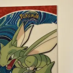 2000 TOPPS POKEMON TV ANIMATION CLEAR CARDS #PC9 SCYTHER - Image 3