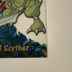 2000 TOPPS POKEMON TV ANIMATION CLEAR CARDS #PC9 SCYTHER - Image 4