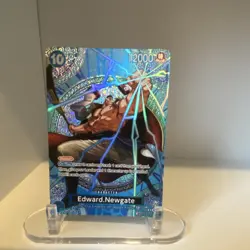 Edward Newgate SP One Piece Card OP-15 OP-13-042 Pack Fresh RARE 12000HP NM - Image 1