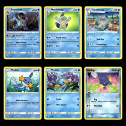 6x Swampert Marshtomb Mudkip Lot Celestial Storm Pokemon Cards Collection Set - Image 1