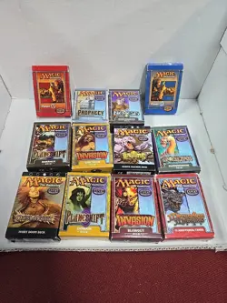 Vintage MTG Magic The Gathering Deck Lot 10 (+2) 99.9% (No Haunted Crossroads) - Image 1