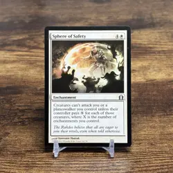 Return to Ravnica #24 Sphere of Safety Magic The Gathering MTG - Image 1