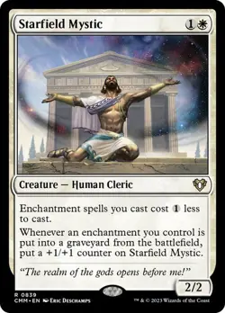 MTG - Starfield Mystic - Commander Masters - Magic the Gathering - Image 1