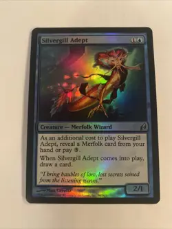 Silvergill Adept Lorwyn Foil - Image 1