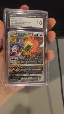 2022 Pokemon SWSH262 Charizard VSTAR CGC 10 Gem Mint - Image 2