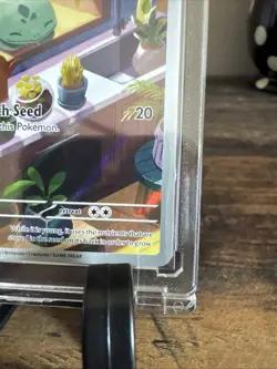 Pokemon Bulbasaur Sv07: Stellar Crown Illustration Rare Holo NM 143/142 - Image 4