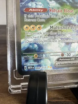 Pokemon Zapdos EX Special Illustration Rare Holo 202/165 Sv151 C1 - Image 4