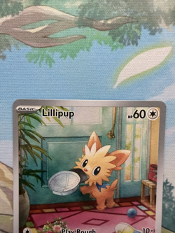 Pokemon TCG - Lillipup 154/086 Illustration Rare - SV White Flare (English) - Image 4