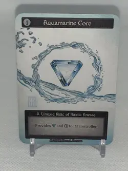 Sorcery Contested Realm: Alpha Aquamarine Core Non Foil - Image 1