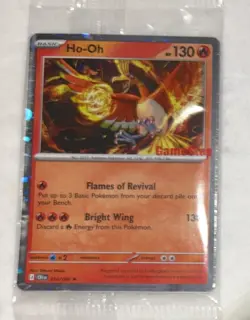 Pokemon Ho-Oh 010/086 GameStop Promo Stamped Sealed Chaos Rising TCG NM - Image 1
