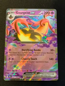 Gourgeist ex 041/086 Chaos Rising - Double Rare - Pokemon TCG - NM - Image 1