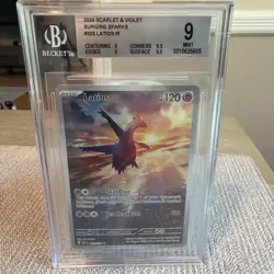 Pokemon TCG Latios 203/191 Surging Sparks Illustration - Image 1