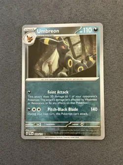 Pokemon TCG Umbreon 059/131 Reverse Holo - Prismatic Evolutions NM - Image 1