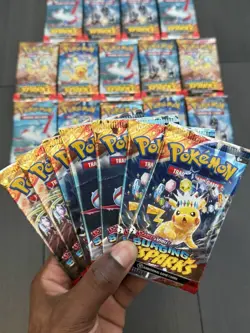 Pokemon Scarlet & Violet Surging Sparks Booster Pack Sealed X1 - Image 1