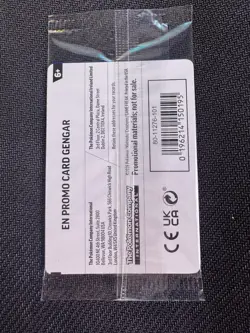 POKEMON GENGAR 050/086 SEALED GAMESTOP PROMO HOLO - Image 2