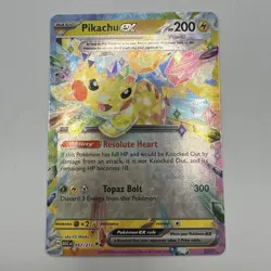 Pokemon TCG Pikachu ex 057/217 Double Rare - Ascended Heroes NM - Image 2