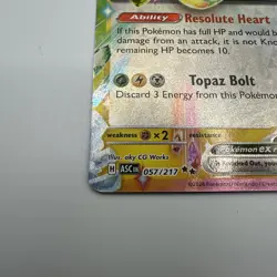 Pokemon TCG Pikachu ex 057/217 Double Rare - Ascended Heroes NM - Image 3