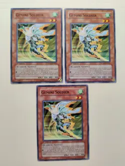 3x Gemini Soldier SDWS-EN004 1st Edition Common VLP - Image 2