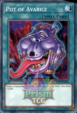 1st Ed Pot of Avarice EGS1-EN026 Yugioh - Image 1