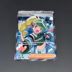 Emcee’s Hype 220/182 Ultra Rare 2025 Pokemon Destined Rivals Full Art Card - Image 2