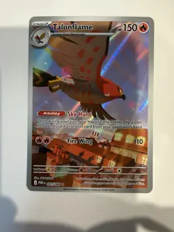 Talonflame 91/88 Illustration Rare Holo Card - Pokemon Perfect Order - Image 1