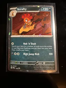 Scrafty - 188 (Cosmos Holo) 188 Sv: Scarlet & Violet Promo Cards Holo - Image 1