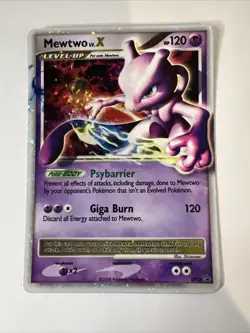 Mewtwo Lv. X Promo Holo DP28 Diamond & Pearl Level Up Pokemon Card 2008 - Image 2