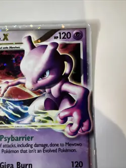 Mewtwo Lv. X Promo Holo DP28 Diamond & Pearl Level Up Pokemon Card 2008 - Image 5