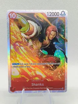 Shanks OP06-007 SR One Piece Premium Booster The Best Vol. 2 Card NM - Image 1