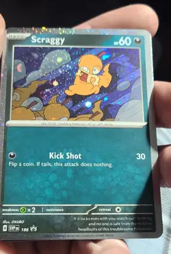 Scraggy 186 Sv: Scarlet & Violet Promo Cards Holo - Image 1