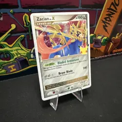Zacian LV. X SWSH135 Holo Promo Card - 2019 Pokemon TCG Trading Card - Image 2