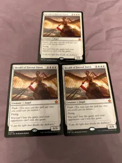 3X HERALD OF ETERNAL DAWN Magic the Gathering MTG Foundations - FREE SHIPPING - Image 5